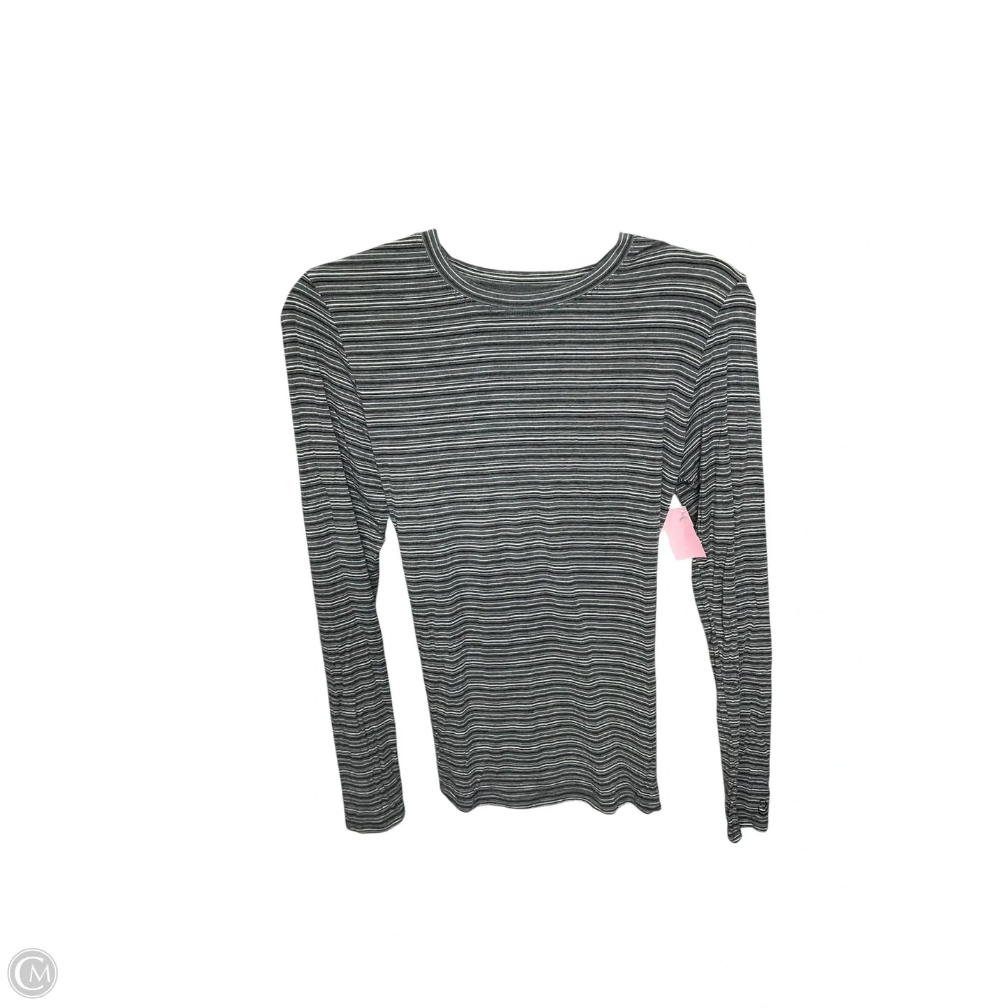 Top Long Sleeve By Cuddl Duds In Grey, Size: M