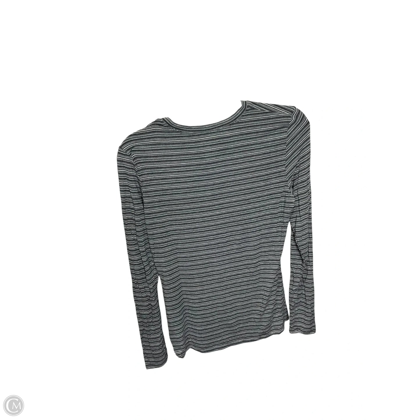 Top Long Sleeve By Cuddl Duds In Grey, Size: M