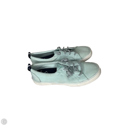 Shoes Sneakers By Sperry In Teal, Size: 7.5