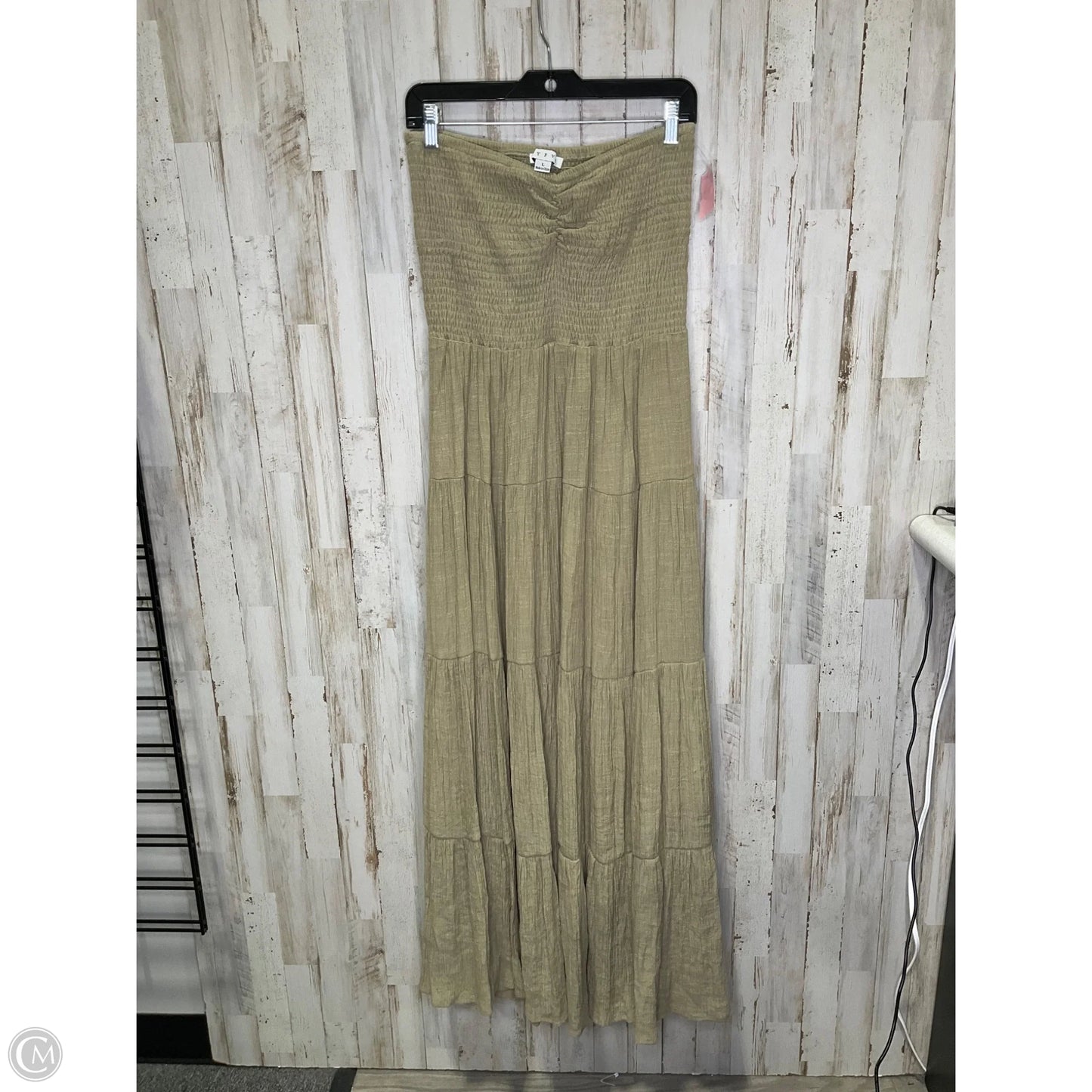Dress Casual Maxi By Hyfve In Green, Size: L