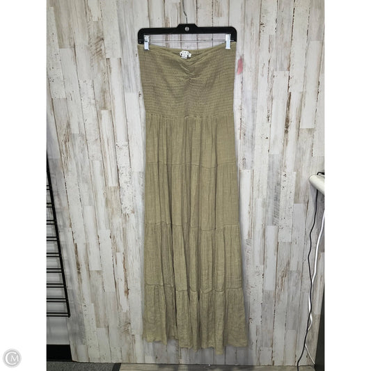 Dress Casual Maxi By Hyfve In Green, Size: L