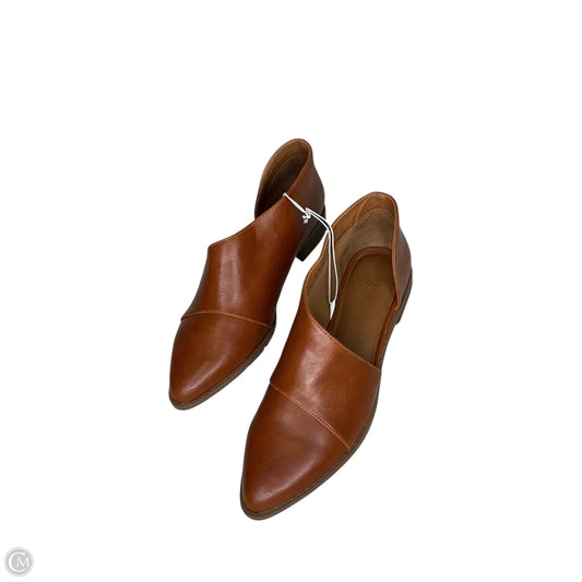 Shoes Flats By Universal Thread In Brown, Size: 7