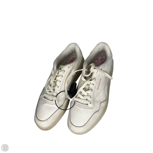 Shoes Sneakers By Reebok In Cream, Size: 9