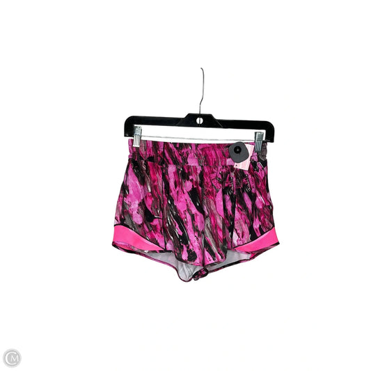 Athletic Shorts By Lululemon In Pink, Size: 6