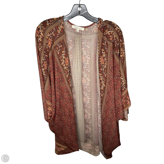 Kimono By Indigo Soul In Brown, Size: 2x