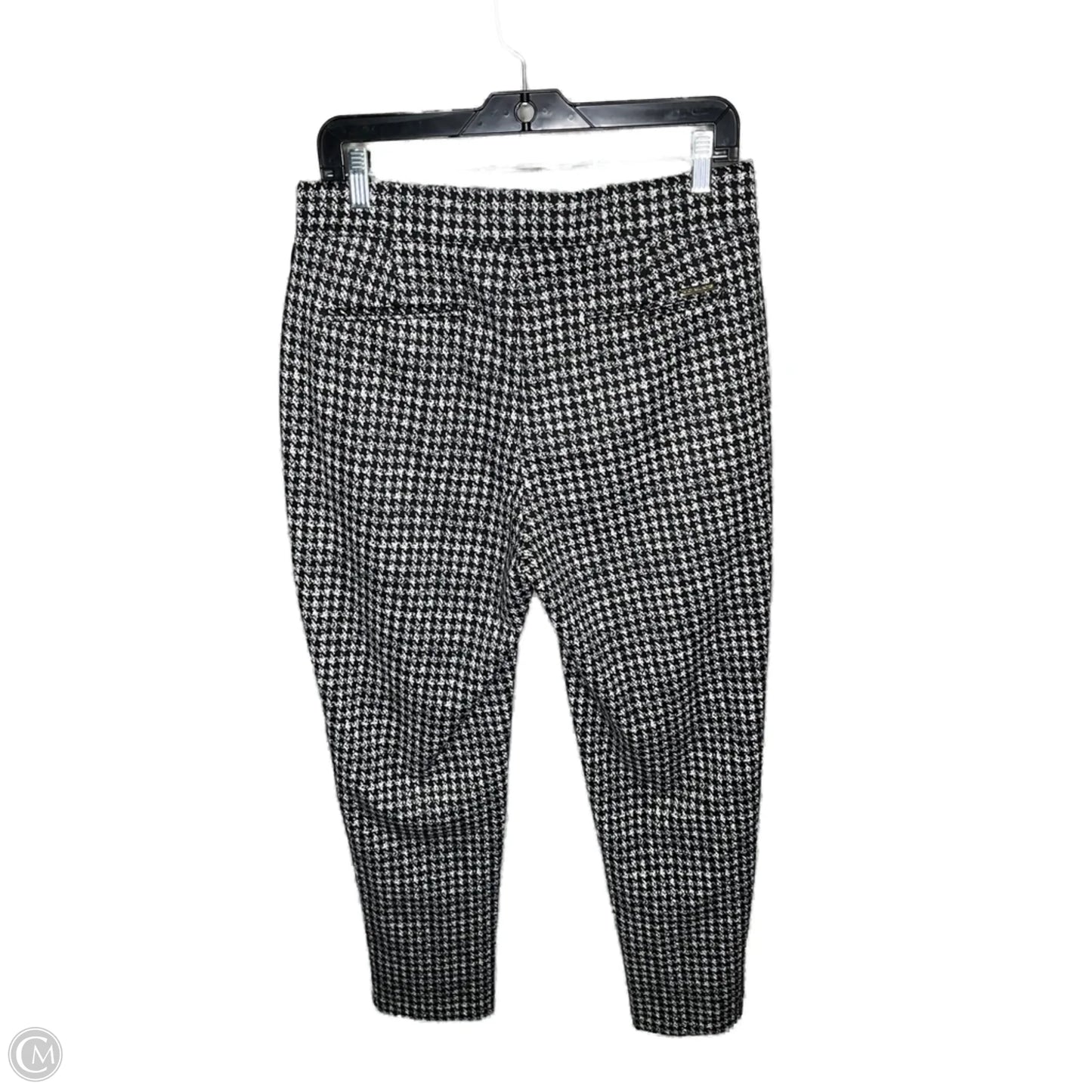 Pants Designer By Michael Kors In Black & White, Size: L