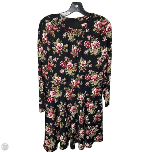 Dress Casual Short By Brooks Brothers In Floral Print, Size: M