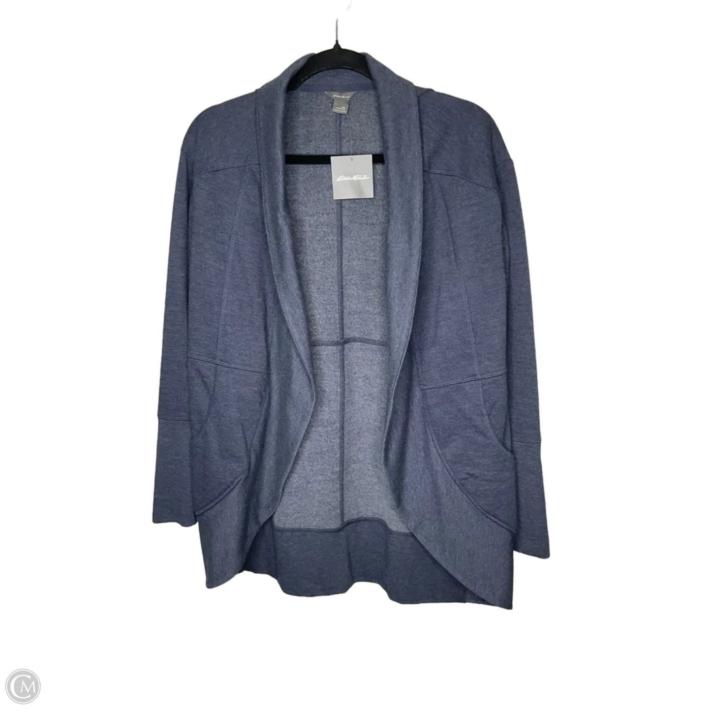 Cardigan By Eddie Bauer In Blue, Size: Xs