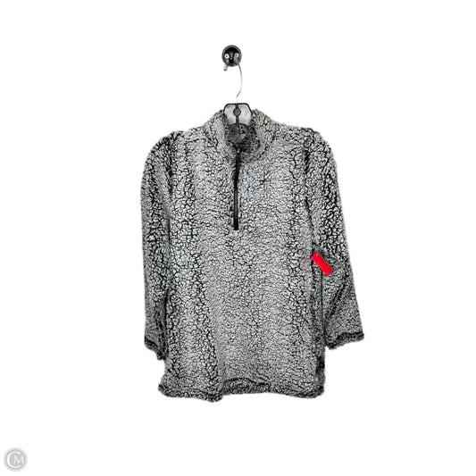 Jacket Fleece By Clothes Mentor In Grey, Size: M