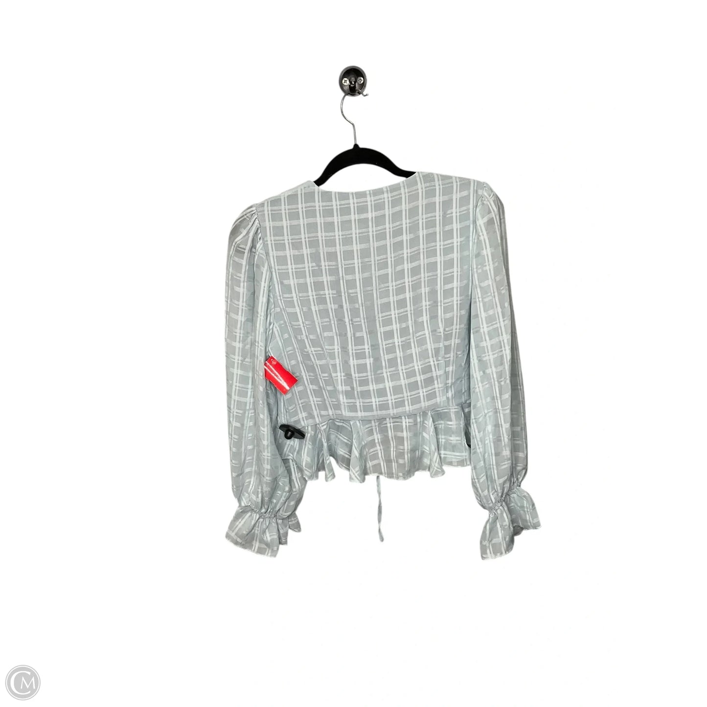 Top Long Sleeve By Mable In Blue, Size: M