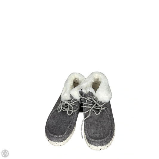 Shoes Sneakers By Hey Dude In Grey, Size: 8