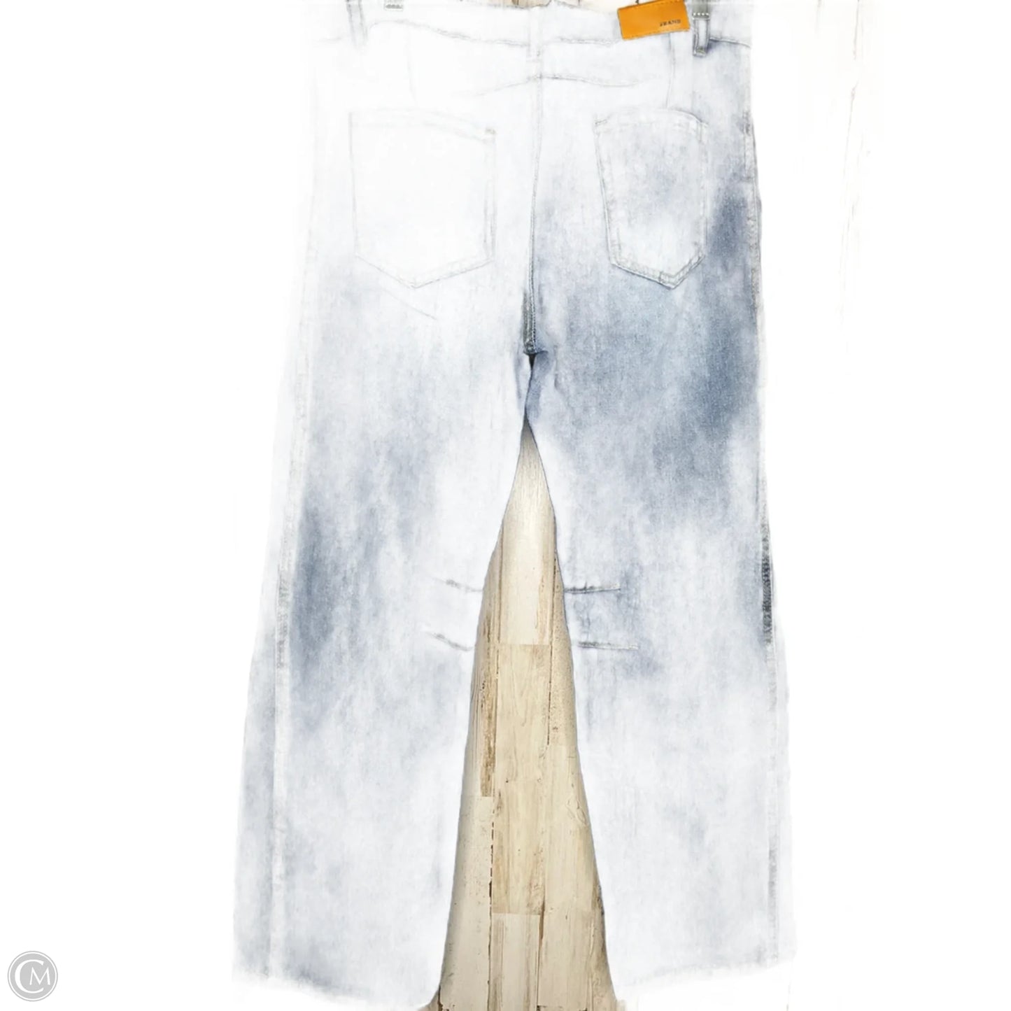 Jeans Wide Leg By Clothes Mentor In Blue, Size: L
