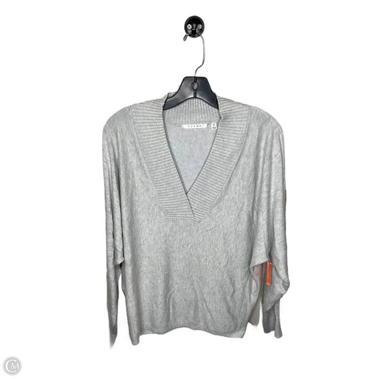 Top Long Sleeve By Cyrus In Grey, Size: M