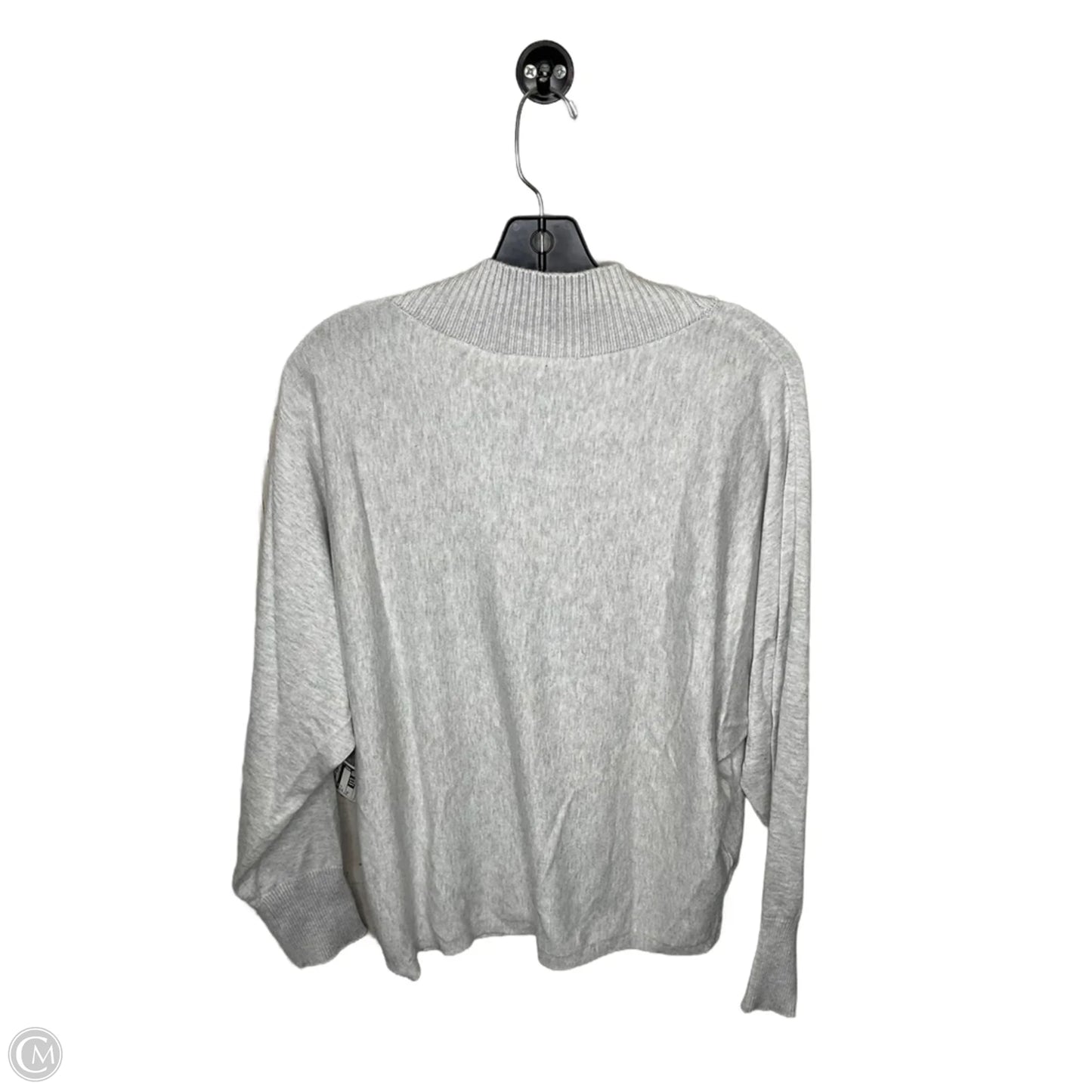 Top Long Sleeve By Cyrus In Grey, Size: M