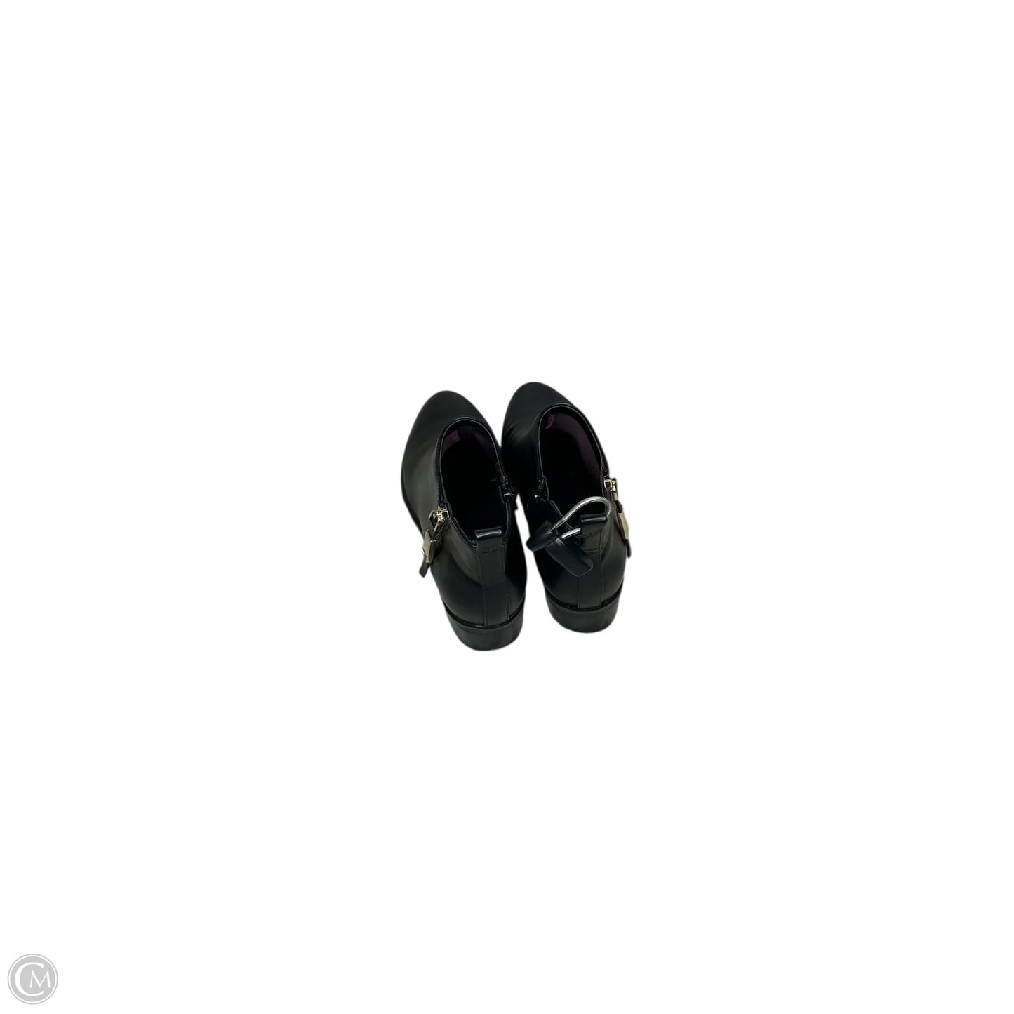 Boots Ankle Flats By Tommy Hilfiger In Black, Size: 6.5