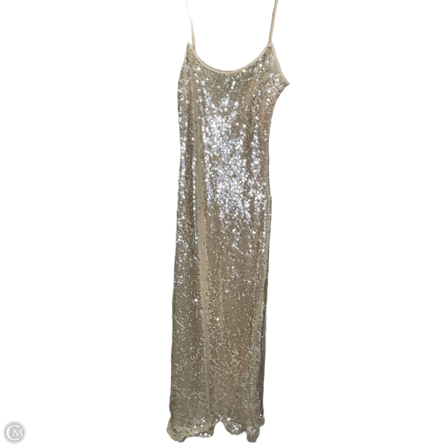 Dress Casual Maxi By Cmc In Cream, Size: M