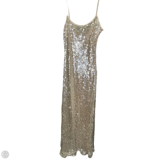 Dress Casual Maxi By Cmc In Cream, Size: M