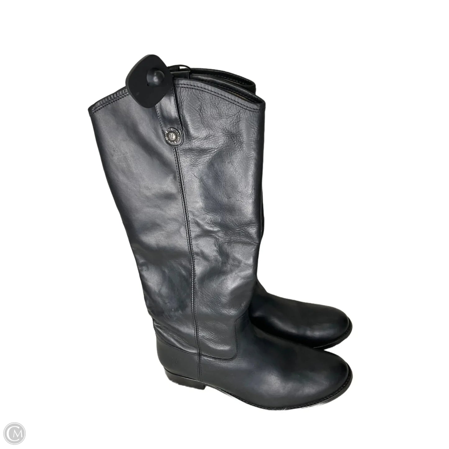 Boots Designer By Frye In Black, Size: 10