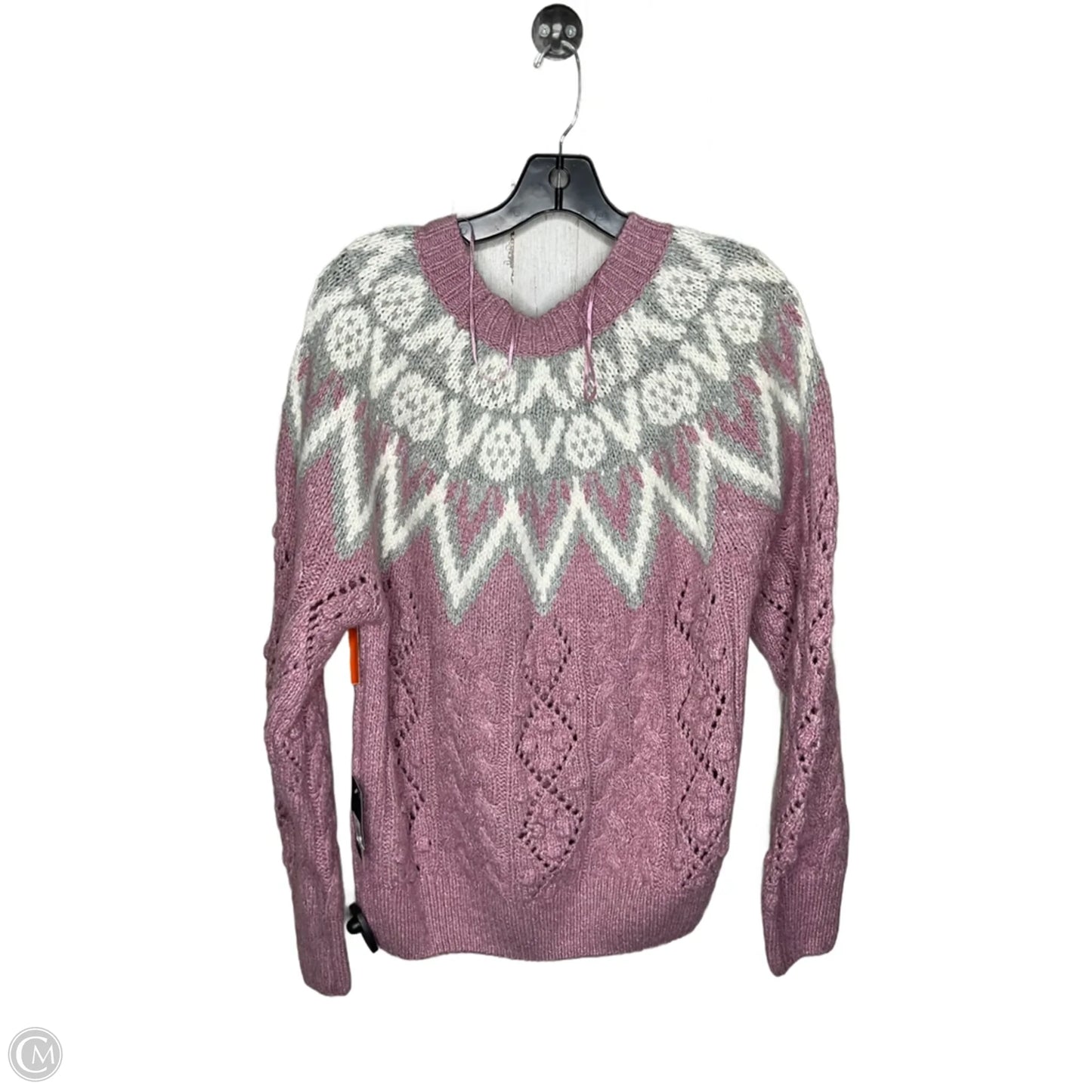 Sweater By Lucky Brand In Purple, Size: M
