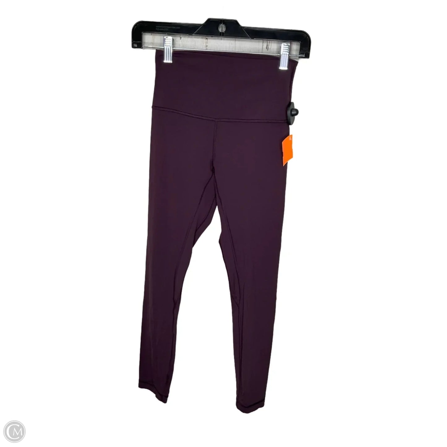 Athletic Leggings By Lululemon In Maroon, Size: 4
