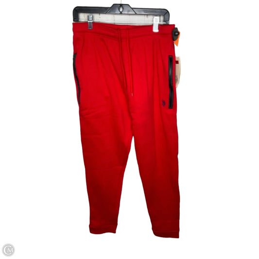 Pants Lounge By Us Polo Assoc In Red, Size: M