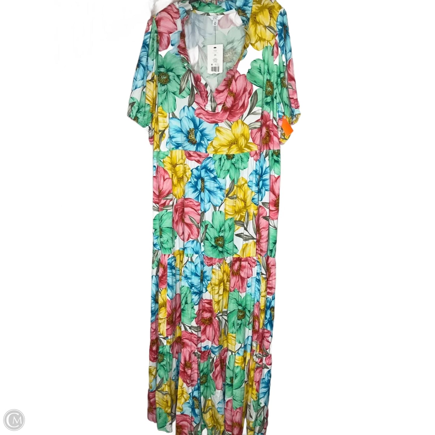 Dress Casual Maxi By Crown And Ivy In Multi-colored, Size: 2x