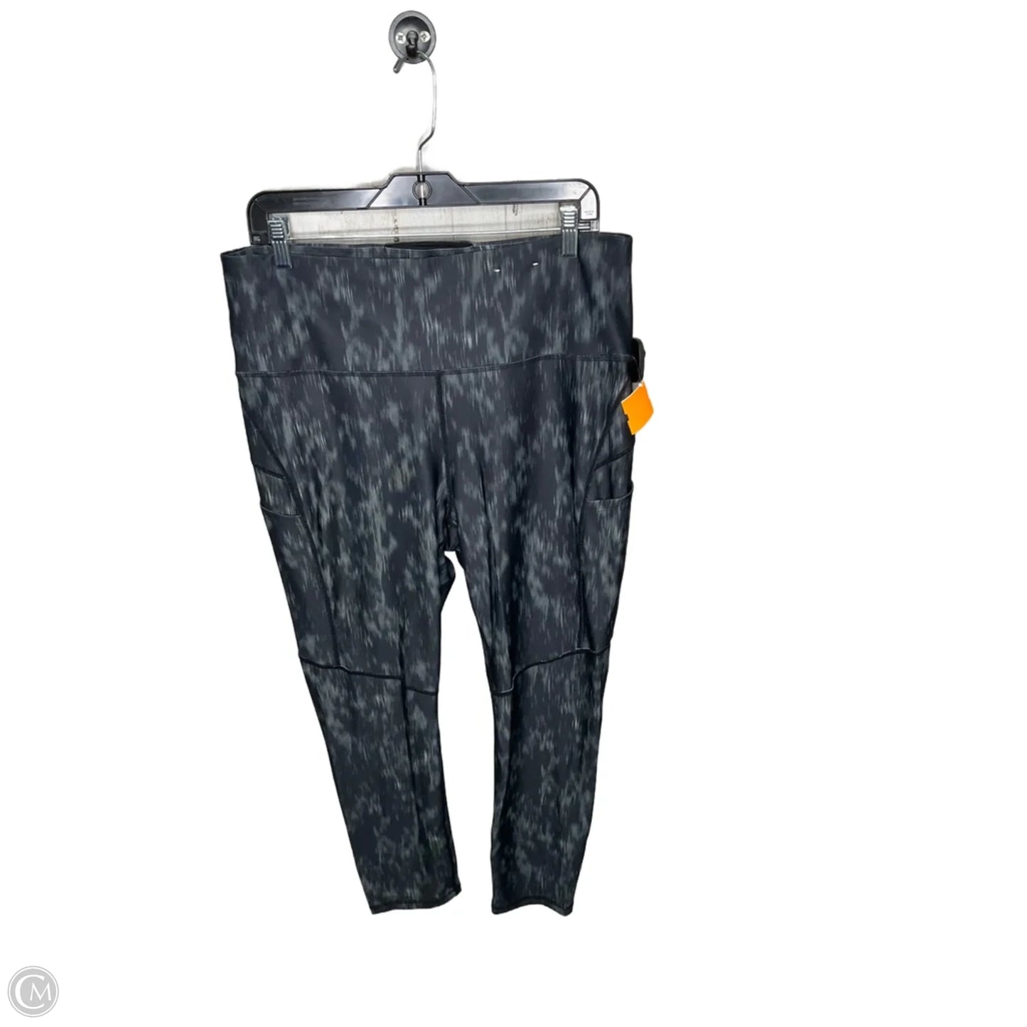 Athletic Leggings By Xersion In Grey, Size: Xl