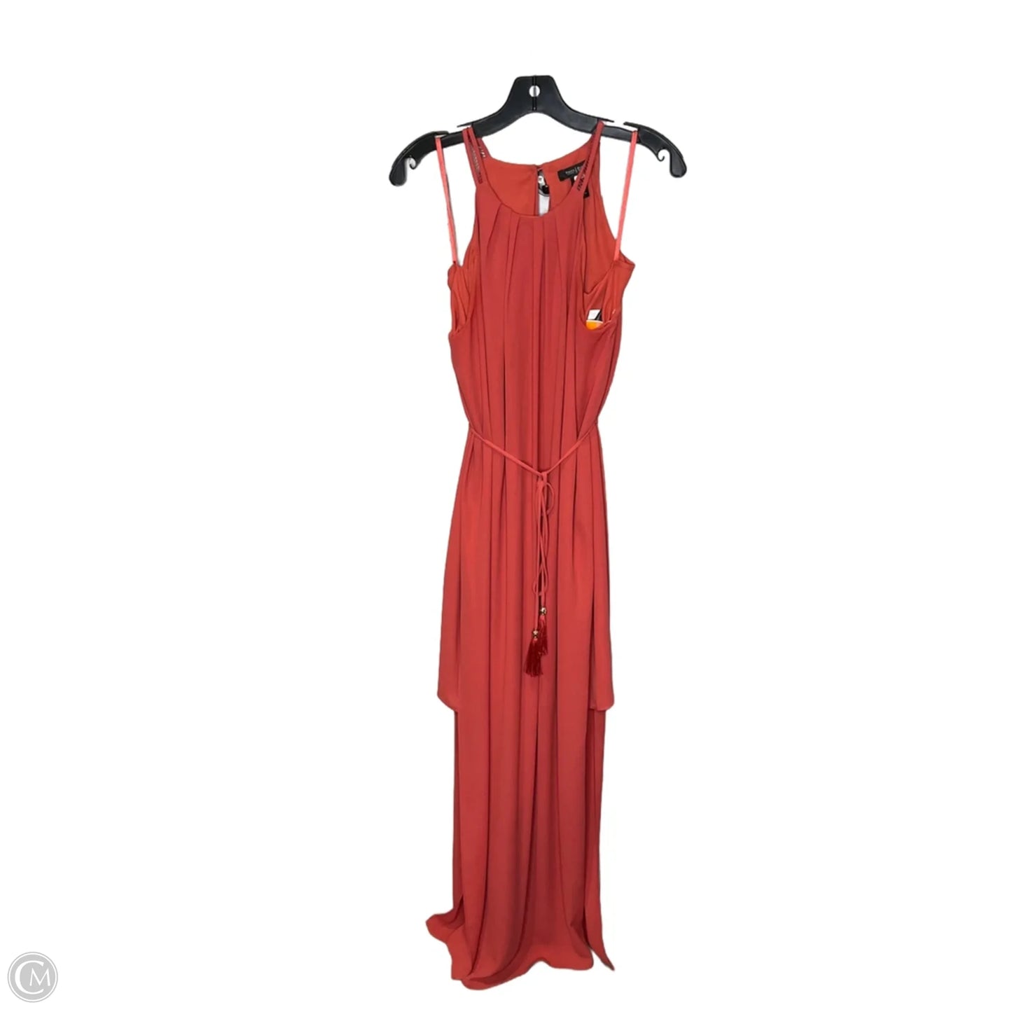 Dress Casual Maxi By White House Black Market In Orange, Size: L