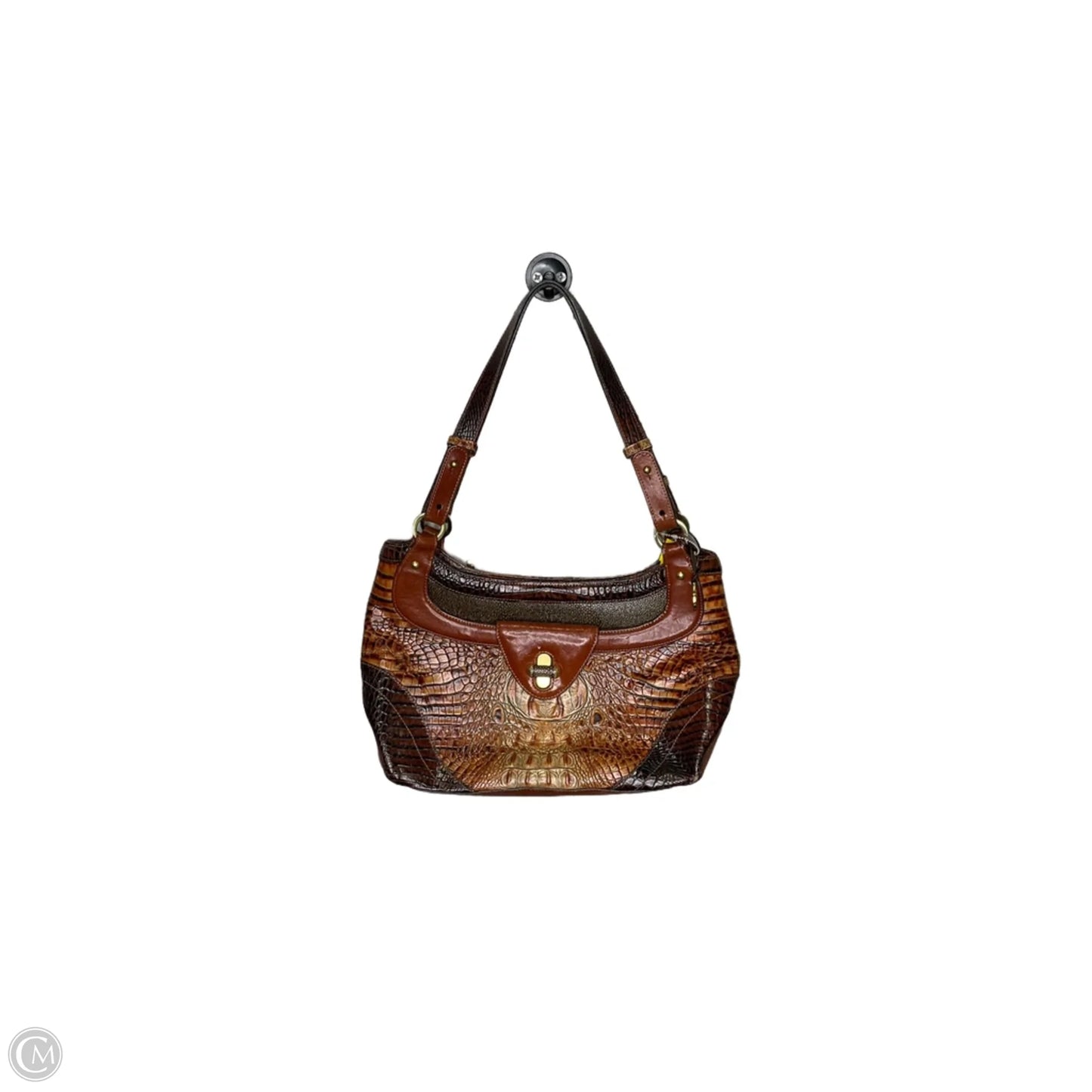 Handbag Designer By Brahmin, Size: Medium
