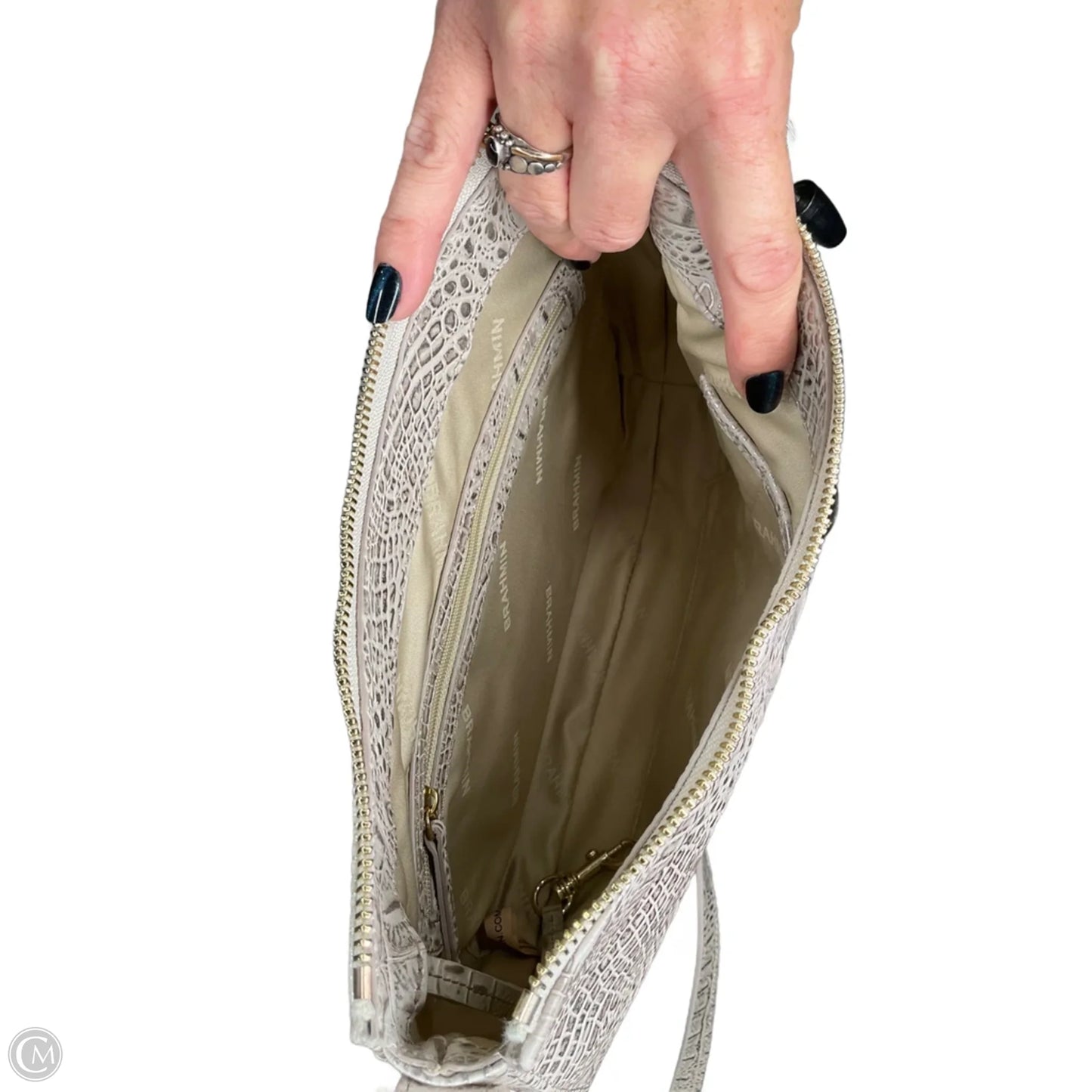 Crossbody Designer By Brahmin, Size: Medium