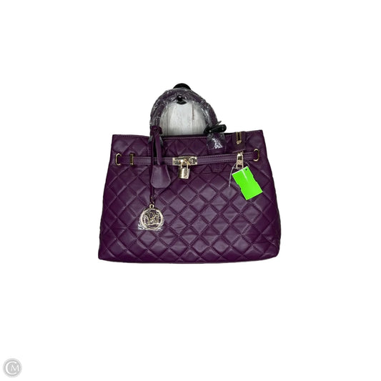 Handbag By Badgley Mischka, Size: Large