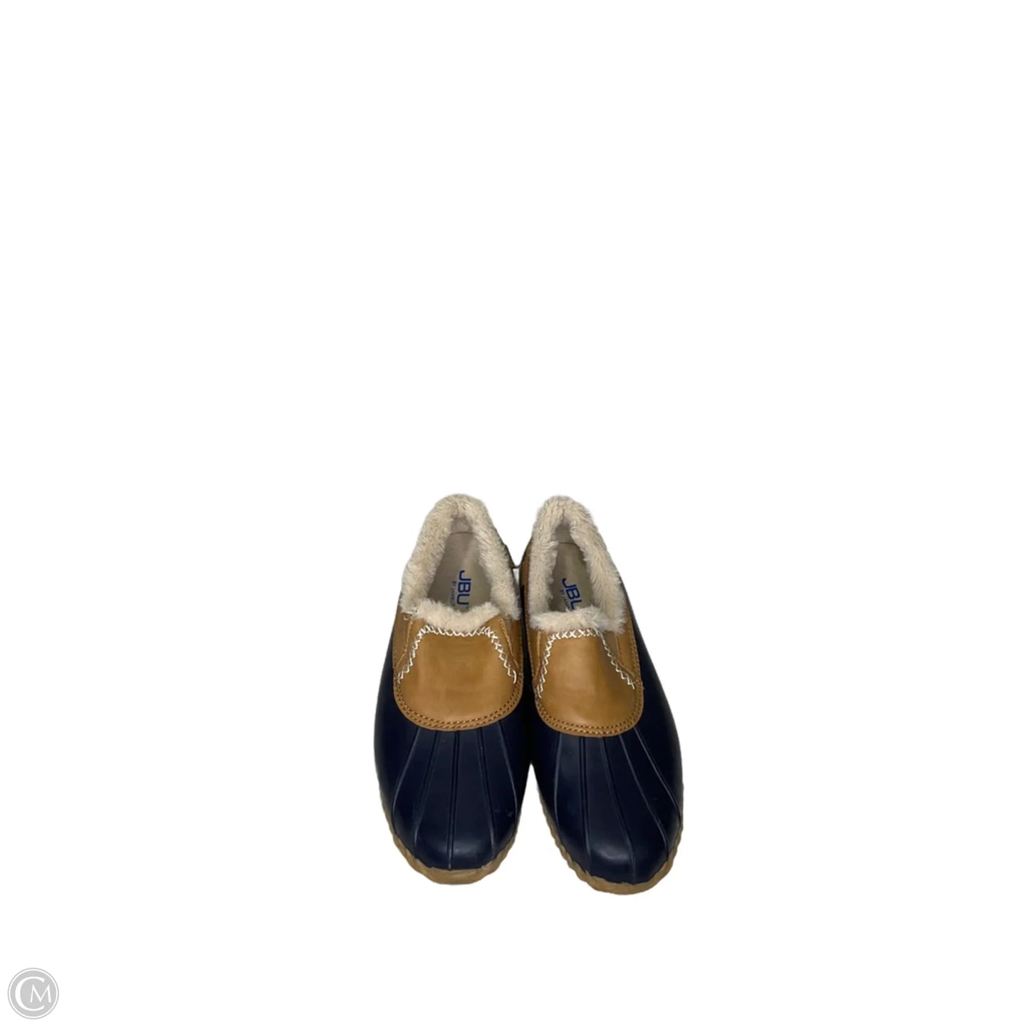 Shoes Flats By Jbu By Jambu In Blue & Brown, Size: 9.5