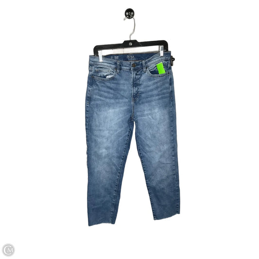Jeans Straight By Ana In Blue Denim, Size: 12