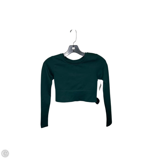 Athletic Top Long Sleeve Crewneck By Aerie In Green, Size: Xs