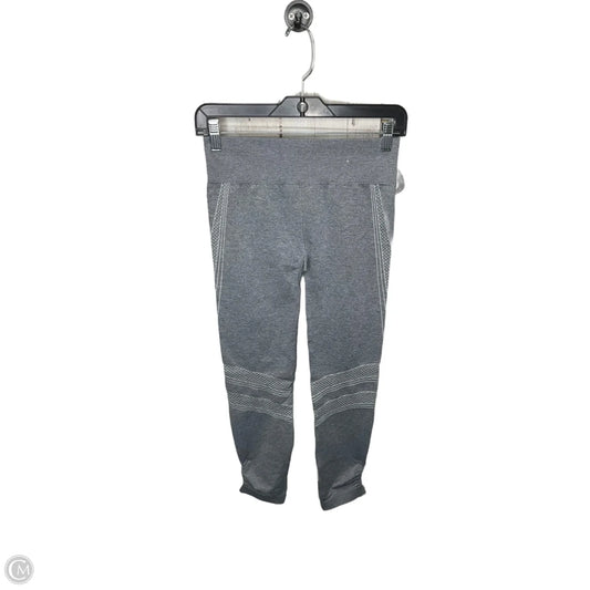 Athletic Leggings By Everlast In Grey, Size: M