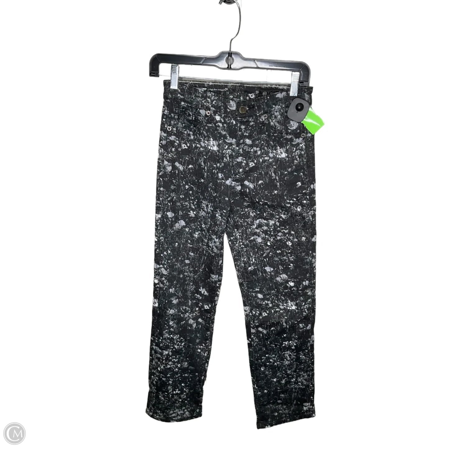 Jeans Skinny By Ag Jeans In Floral Print, Size: 0
