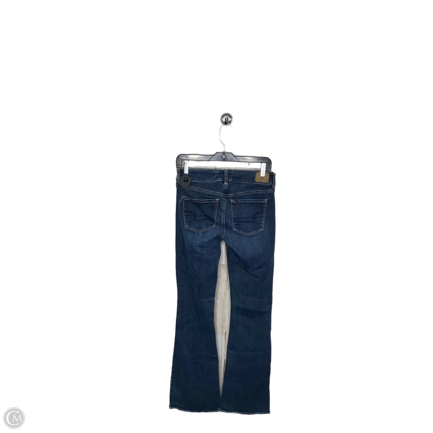 Jeans Boot Cut By American Eagle In Blue Denim, Size: 6