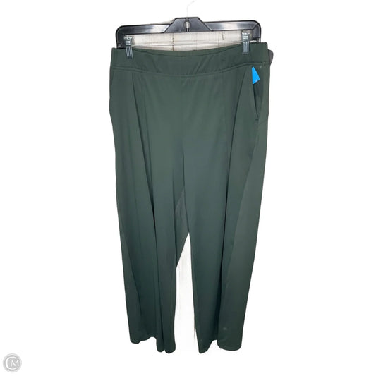 Athletic Pants By Joy Joy In Green, Size: L