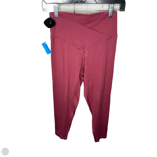 Athletic Leggings By Offline By Aerie In Pink, Size: L