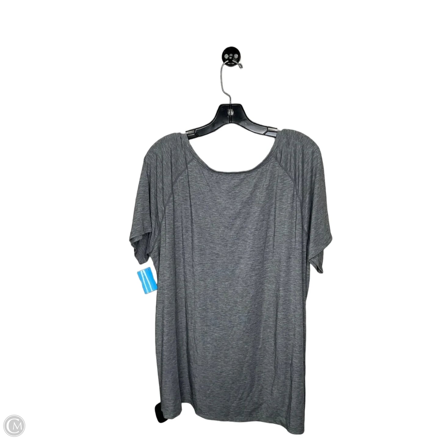 Top Short Sleeve By Gap In Grey, Size: Xl