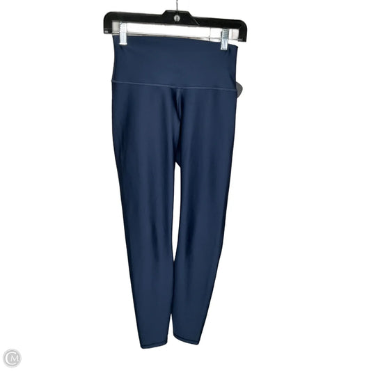 Athletic Leggings By Alo In Navy, Size: S