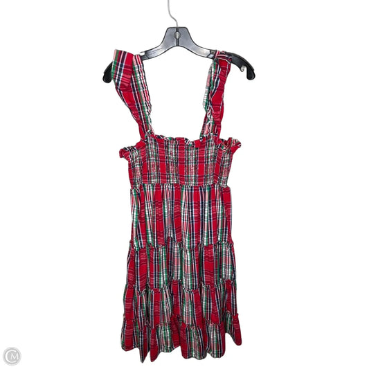 Dress Casual Maxi By Crown And Ivy In Plaid Pattern, Size: L