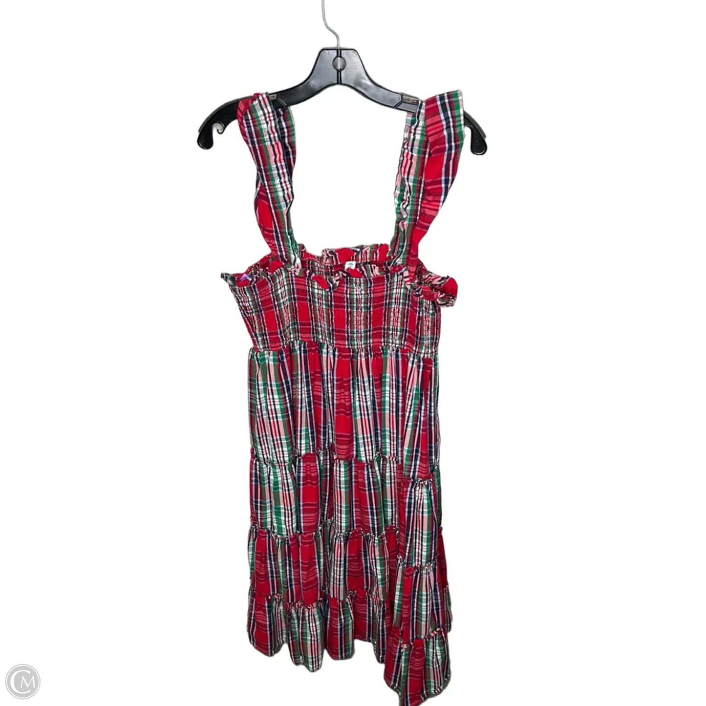 Dress Casual Maxi By Crown And Ivy In Plaid Pattern, Size: L