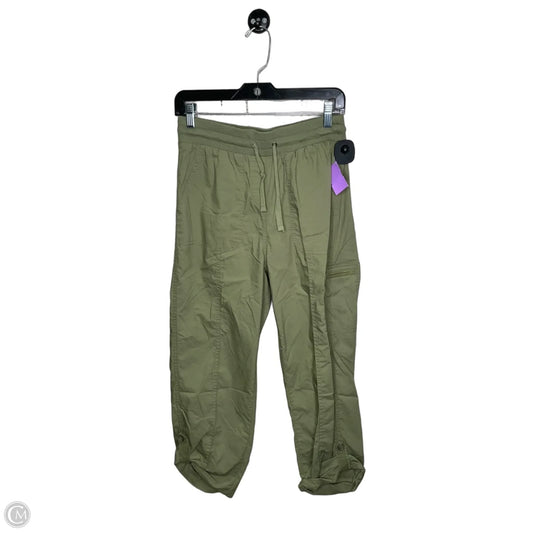 Pants Linen By Emily Daniels In Green, Size: S