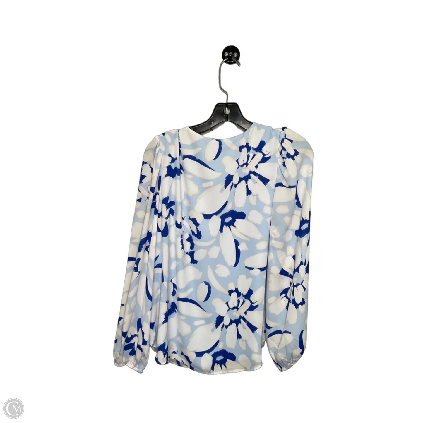 Top Long Sleeve By Loft In Blue, Size: S