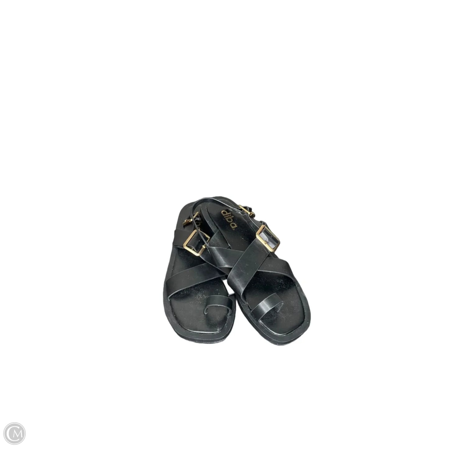 Sandals Flats By Diba In Black, Size: 7.5