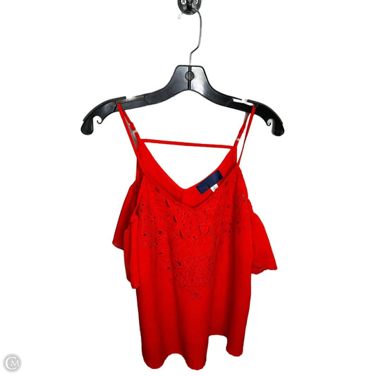 Top Short Sleeve By Blue Rain In Orange, Size: S