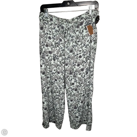 Pants Other By Loft In Floral Print, Size: 4