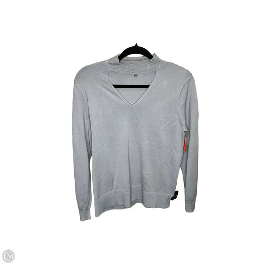 Top Long Sleeve By 89th And Madison In Blue, Size: M