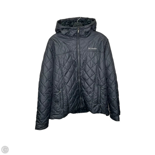 Jacket Puffer & Quilted By Columbia In Black, Size: Xl